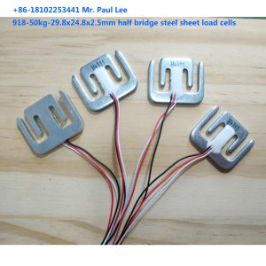 918-50kg half bridge steel sheet load cell